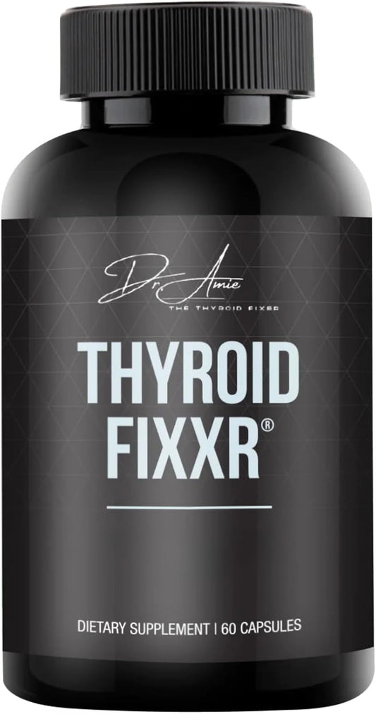 Thyroid Support by Dr. Amie | T2 Thyroid Supplement | 30 Day Supply, 60 Capsules