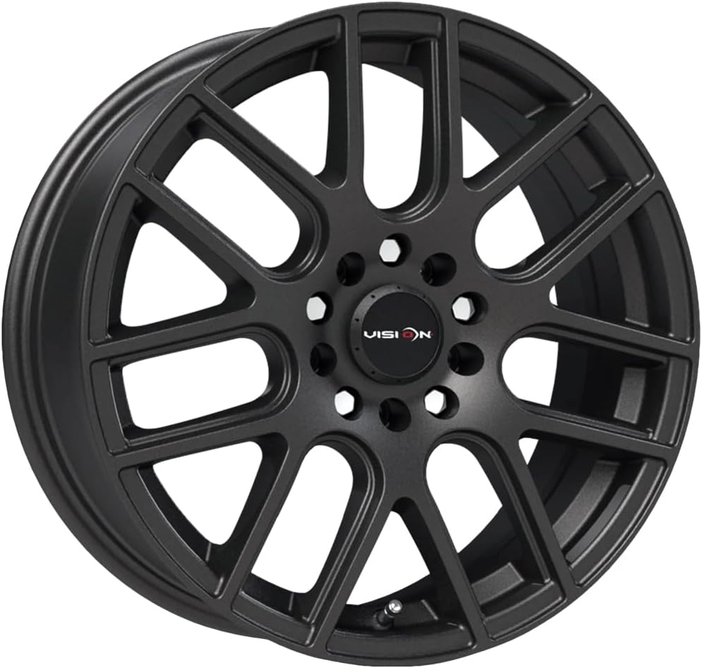 Vision 426 Cross Matte Black Wheel with Painted Finish (15x6.5"/5x112mm)