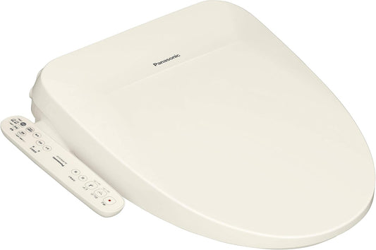 Panasonic DL-PPTK10-CP Hot Water Cleaning Toilet Seat, Instant Type, Thin, Learning Saving, Pastel Ivory