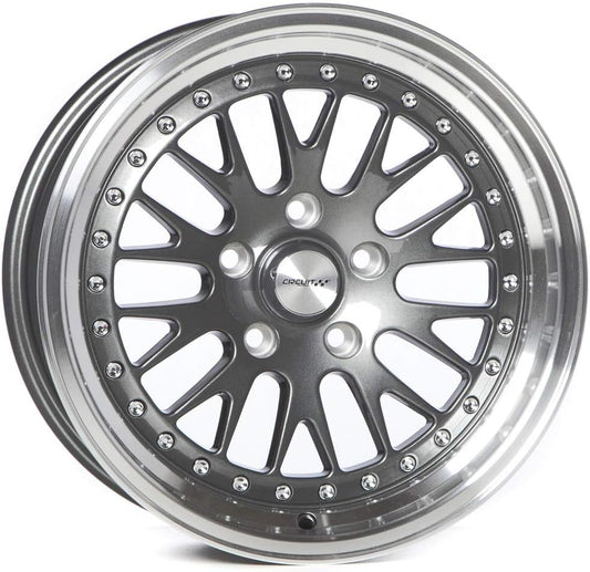 Circuit Performance CP21 16x8 Gun Metal Wheel 5×114.3 [+25mm]