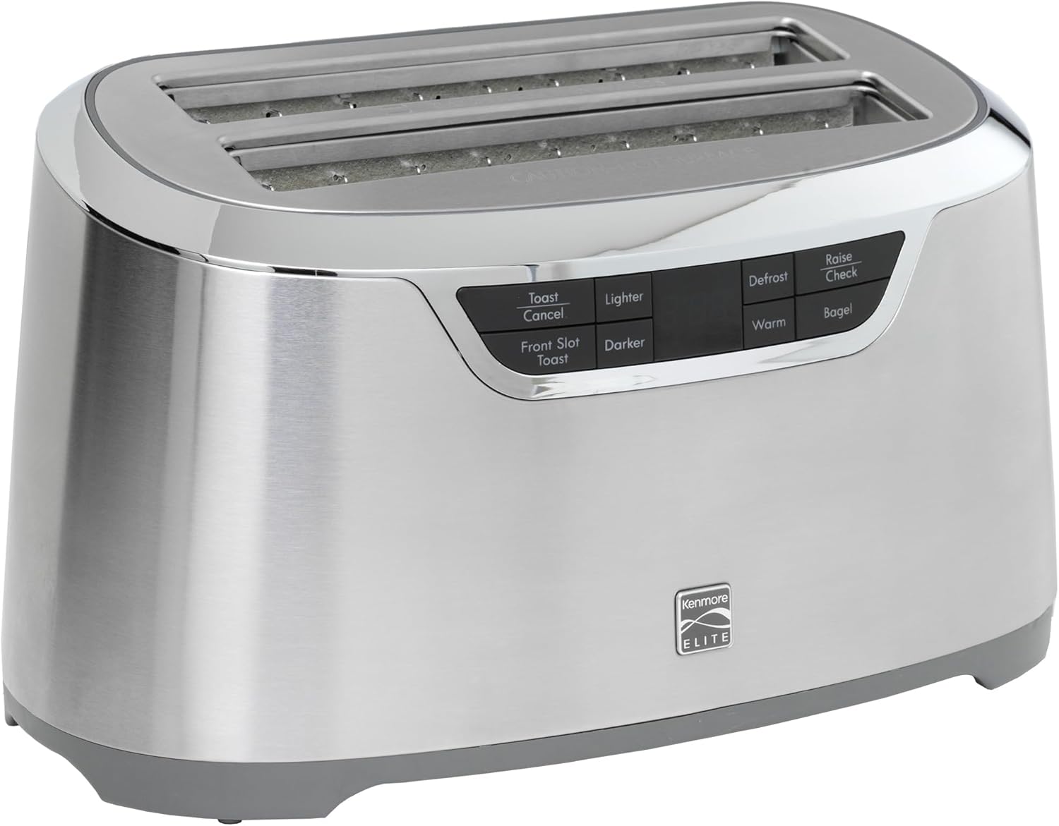 Kenmore Elite 76774 4-Slice Auto-Lift Long Slot Toaster in Stainless Steel