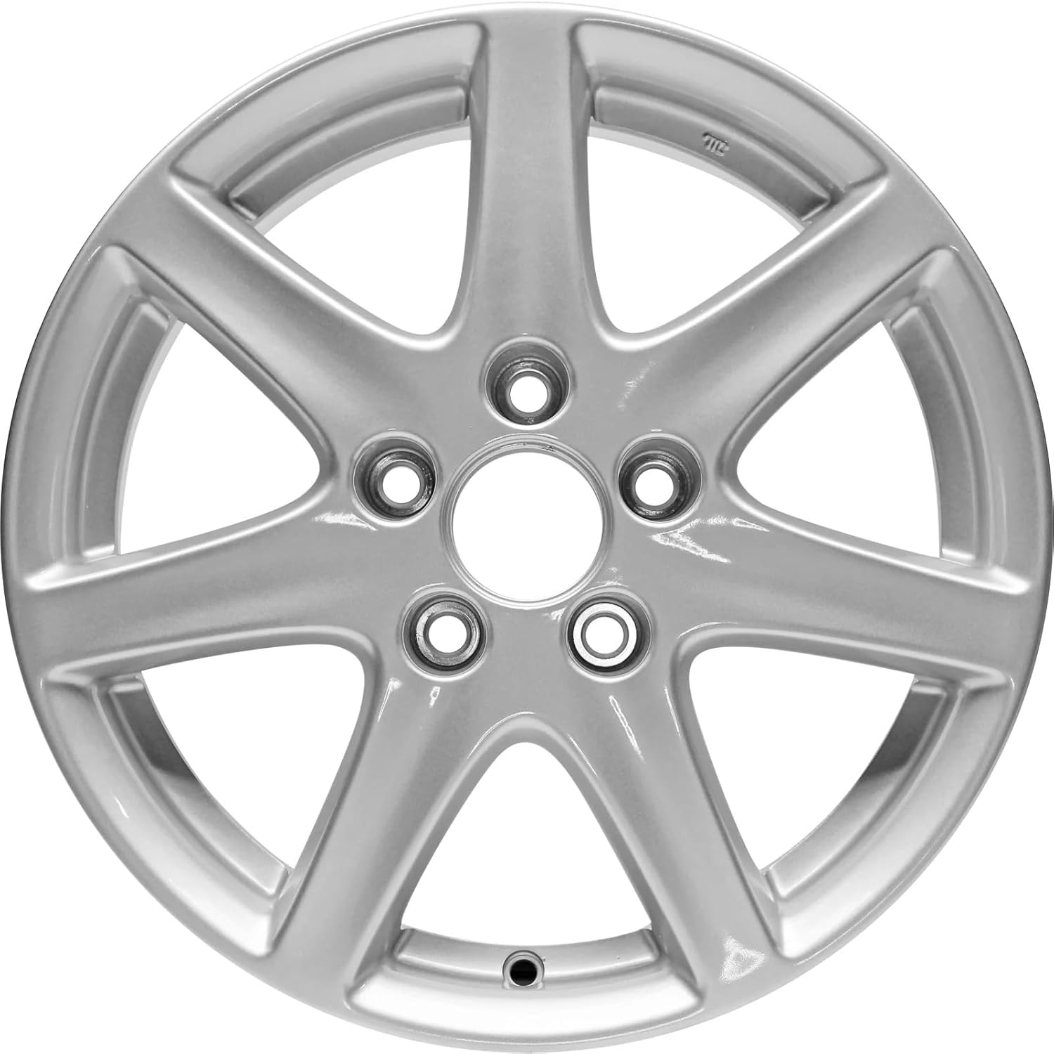 New 16x6.5"" 16 Inch Aluminum Alloy Wheel Rim for Honda Accord 2003 2004 2005 | ALY63858U20N | Direct Fit - OE Stock Specs, Silver