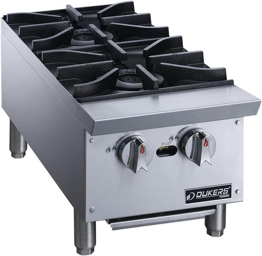 Dukers Two Lift-Off Burner Hot Plate DCHPA12