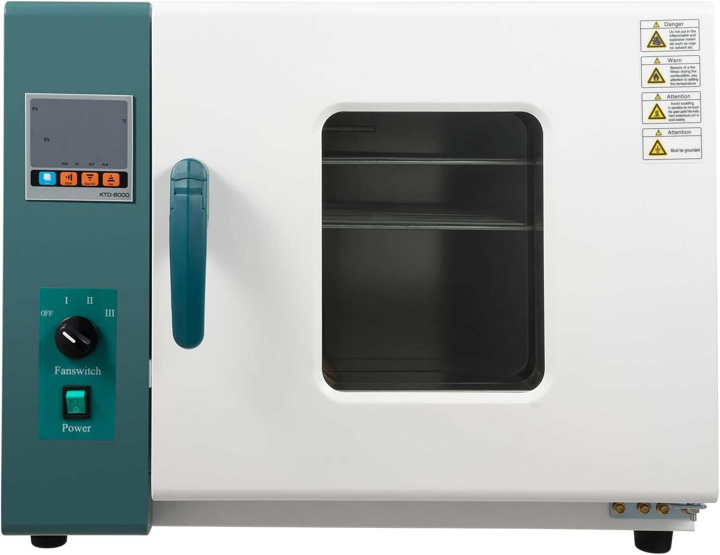 1000W 110V Horizontal Electric Blast Drying Oven, 45L/12Gallon Lab Industrial Digital Forced Air Convection Drying Oven, Lab Forced Air Convection Drying Oven, for Industrial/Schools