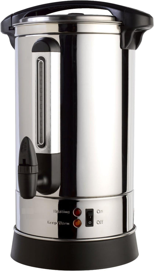 PU100 Professional Series Stainless Steel 100 Cup Insulated Hot Water Urn