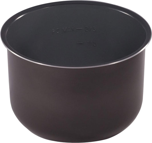 Instant Pot Ceramic Inner Cooking Pot 8-Qt, Non-Stick Coated Interior, Rice Cooker, Cooking Pot for Slow Cooking, Gray