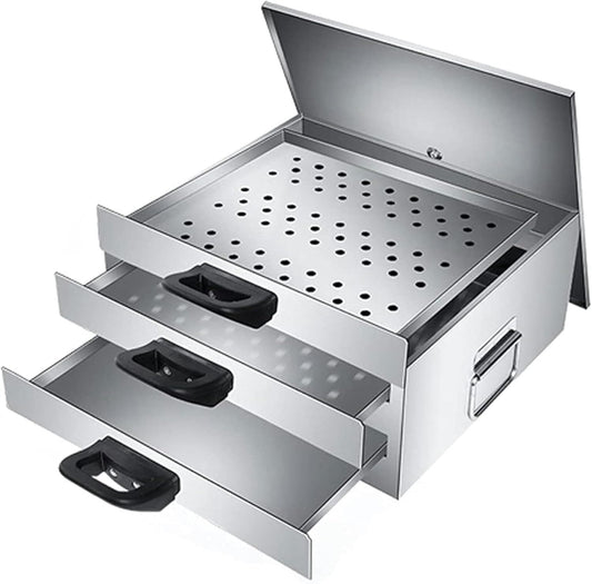 Steam Rice Noodle Roll Machine, Stainless Steel Steamer 2 Tier with Anti Scalding Handle, Food Steamer for Potatoes, Corns and Seafood, Removable Lid~/