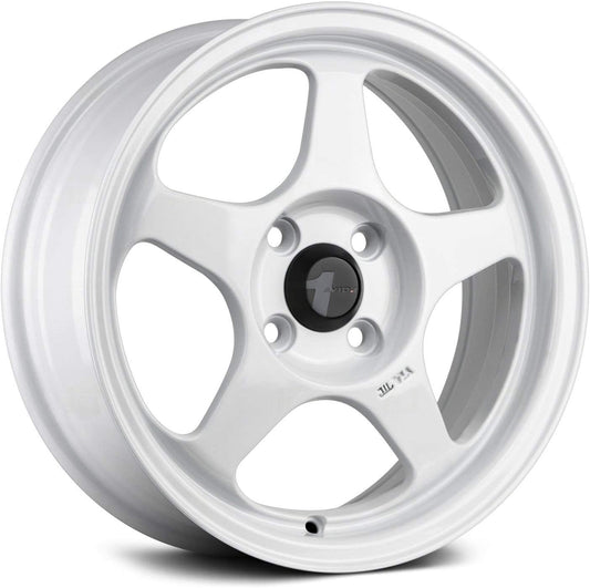 AVID.1 AV-08 Custom Wheel - 15x6.5, 35 Offset, 4x100 Bolt Pattern, 73.1mm Hub - White Rim