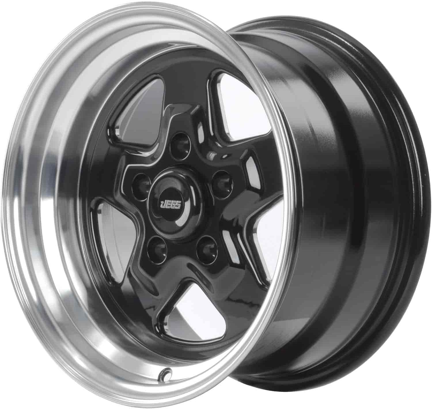 JEGS 66172 Sport Star 5-Spoke Wheel [Size: 15" x 8"]