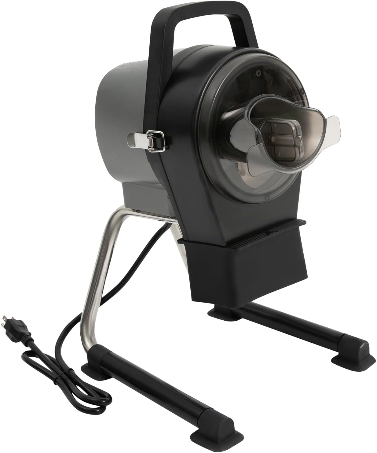 Semi-Automatic Vegetable Chopper 3 IN 1 Commercial Vegetable Cutter w/ 3 Inlets, 200W Electric Dicer Slicer for Onion Potatoes Carrots Black 1-5mm Thickness, 6000±10% RPM Easy to Clean