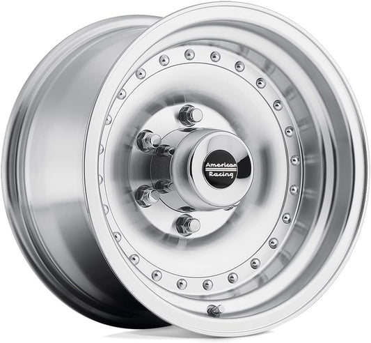American Racing AR61 OUTLAW I 15X8 5X4.75 3.75 -19mm MACHINED - AR615861
