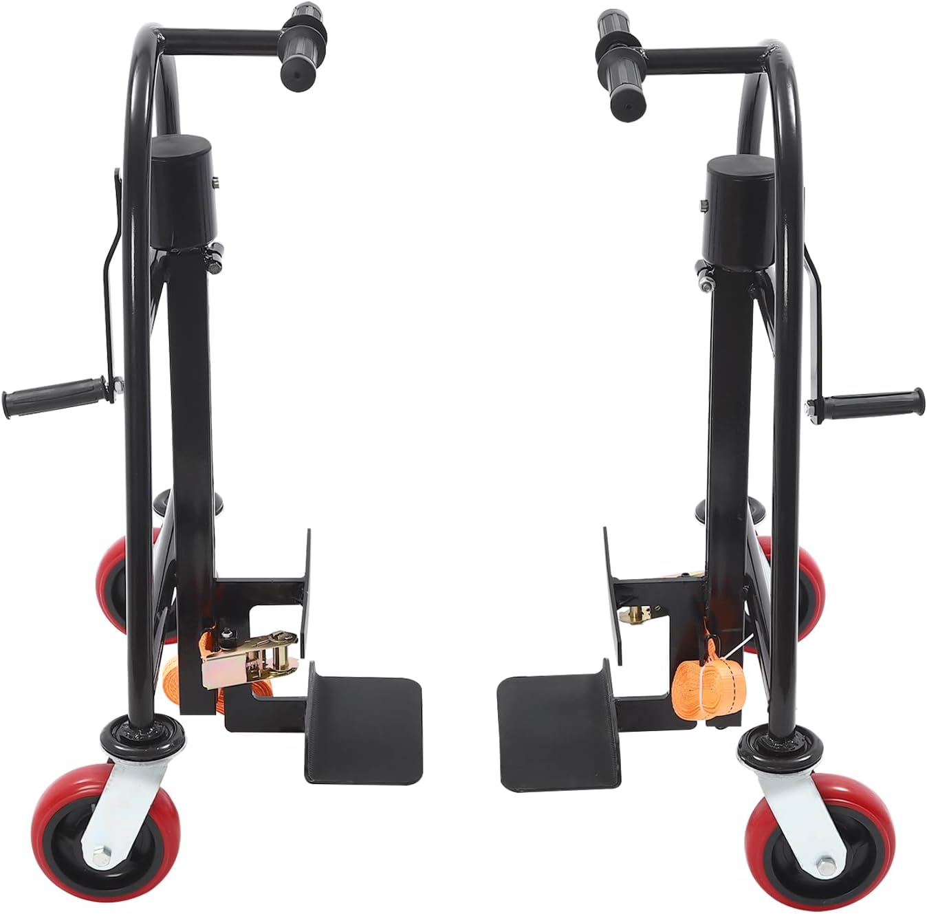 Manual Furniture Move Tool, 1300lbs Split Design Heavy Duty Moving Tool Set Refrigerator Handling Equipment for Moving Offices (Black)