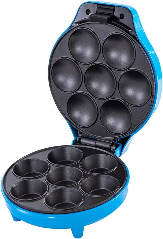 Home Donut Machine Blue 7-hole Muffin Machine Breakfast Machine Cake Machine Round Cake Machine Bread Machine Light Food Machine