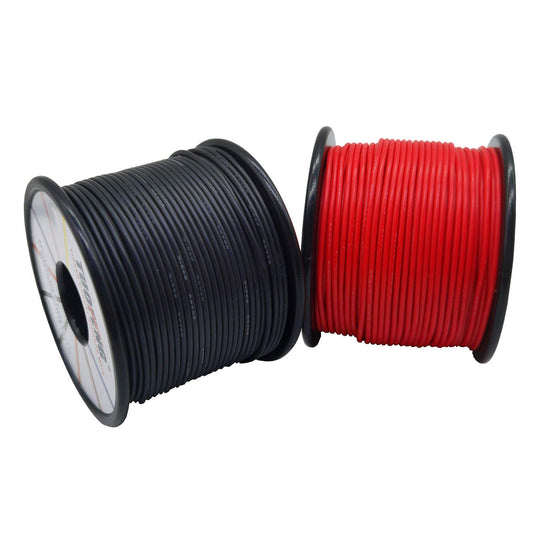 TUOFENG 22 Gauge Silicone Wire - 400 Feet (200 ft Black, 200 ft Red) - Tinned Copper, High Temp Resistant (-60C to +200C), 60 Strands, 600V, RC Toys, Models, Auto, Electronics