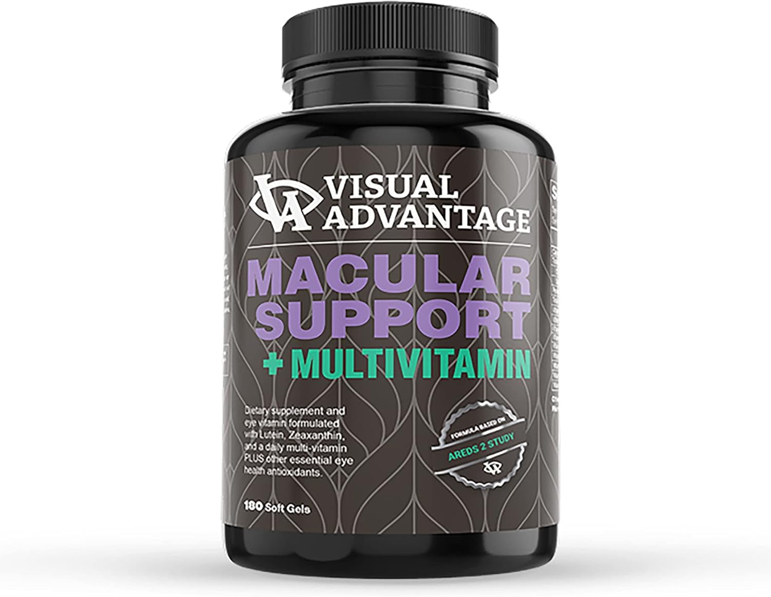 Lunovus Macular Support Plus Multivitamin Based on AREDS 2 Study - Eye Vitamins for Macular Support - Mineral Supplement with Lutein and Zeaxanthin - 180 Soft Gels