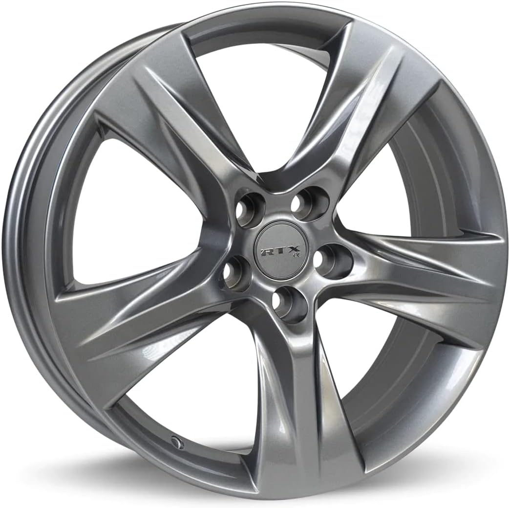 RTX KAZAKI Custom Wheel - 17x7.5, 35 Offset, 5x114.3 Bolt Pattern, 60.1mm Hub - Gunmetal Rim