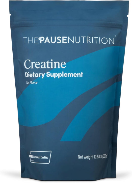 The 'Pause Life Creatine Powder, Training Essential, Pre Workout, Gluten Free & Vegan Formula with Creavitalis, Cognitive, Endurance & Muscle Recovery Support, Unflavored, Easy to Mix, 11 OZ