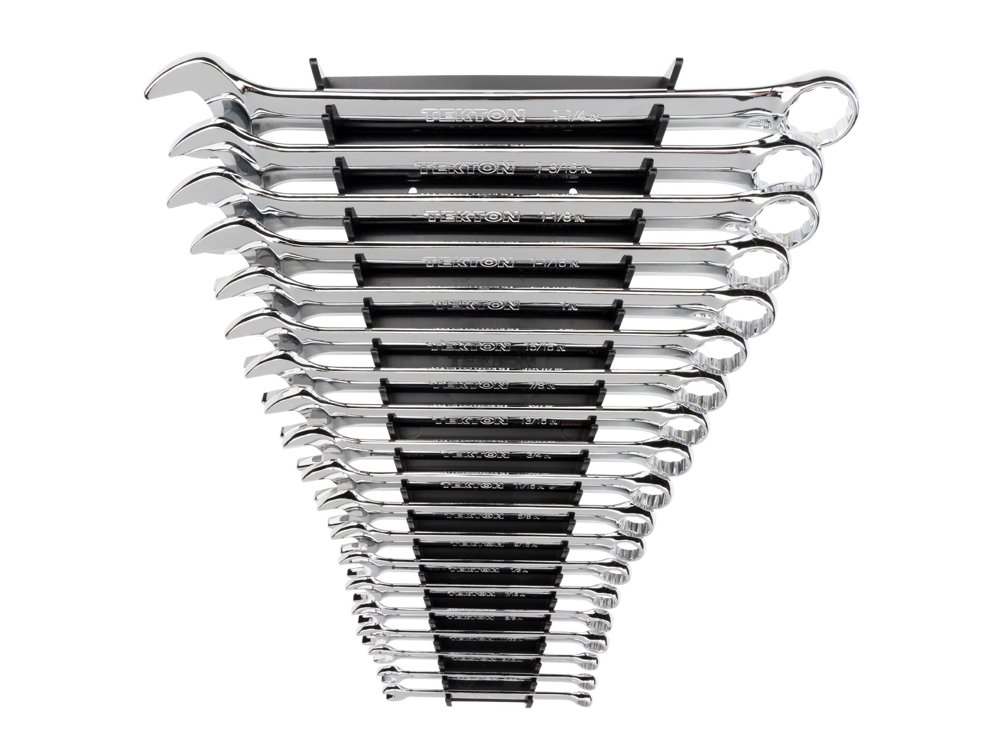 TEKTON 19-Piece Set 12-point (Sae) Standard Combination Wrench WCB91102