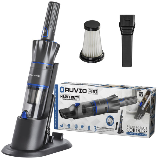 RUVIO 11.1-Volt Cordless Car Handheld Vacuum 8558