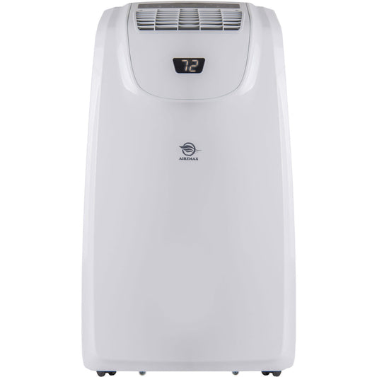 AireMax 8,000-BTU SACC (115-Volt) White Vented Portable Air Conditioner with Heater with Remote Cools 500-sq ft APE508CH