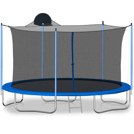 Flynama 11.8-ft Round Backyard in Blue