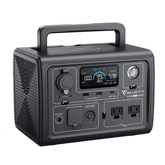 BLUETTI 268Wh 600 -Watts Portable Power Station