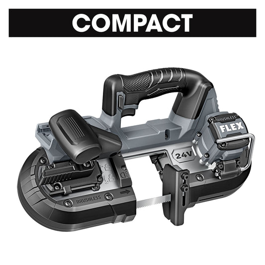 FLEX COMPACT 24-Volt 2.5-in Portable Band Saw (Bare Tool) FX2331-Z