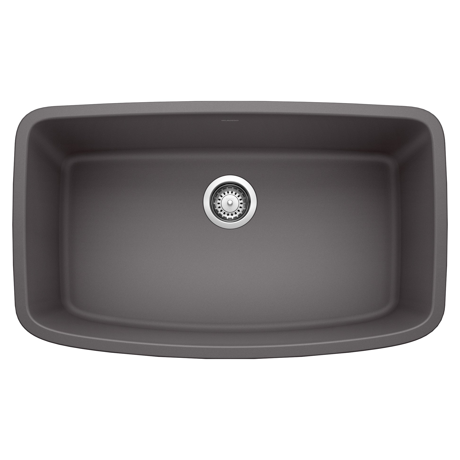 BLANCO Valea Silgranit Undermount 32-in x 19-in Granite Single bowl Kitchen Sink