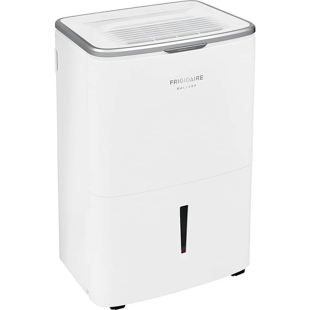 Frigidaire - 50-Pint Smart Portable Dehumidifier with Wi-Fi - White
