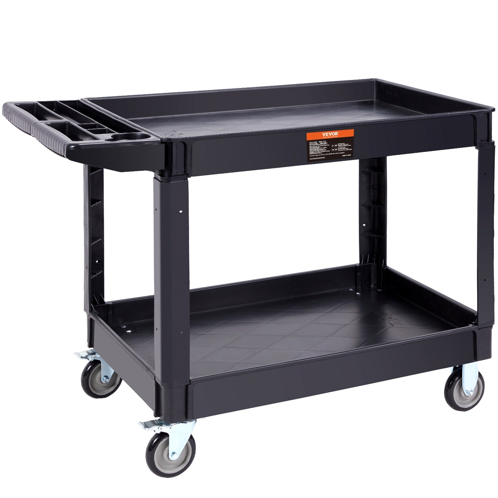 SKYSHALO 33.46-in-Drawer Shelf Utility Cart DXSLSYTCDXCD2ZRGNV0