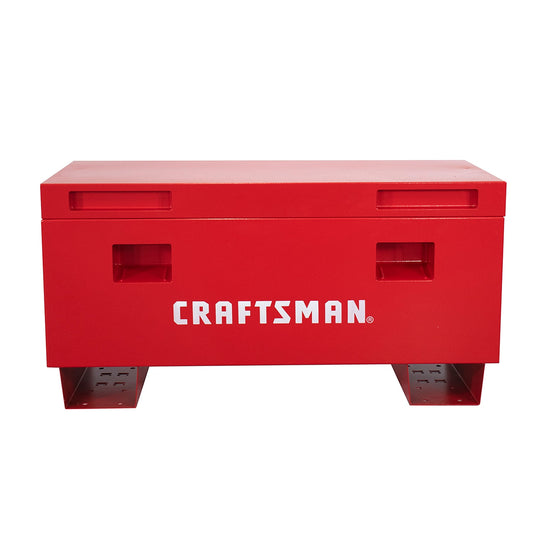 CRAFTSMAN 35.83-in W x 15.75-in L x 18.31-in H Red Steel Jobsite Box CMXQCHS36R