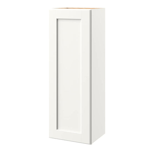 allen + roth Aveley 15-in W x 39-in H x 12-in D Linen Wall Fully assembled Cabinet Flat Panel