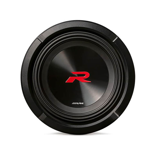Alpine - R-Series 8" Dual Voice Coil 2-Ohm Subwoofer - Black