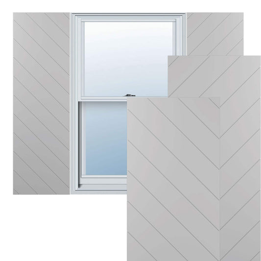 Ekena Millwork 15-in W x 80-in H Primed Paintable/Stainable Flat panel Exterior Shutters ( 2 -Pack )