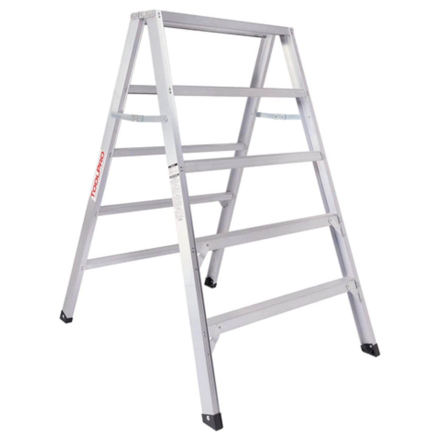 ToolPro 5-Feet ( 5-Feet Reach Height ) Aluminum Type 1A - 300 lbs. Load Capacity Step ladder