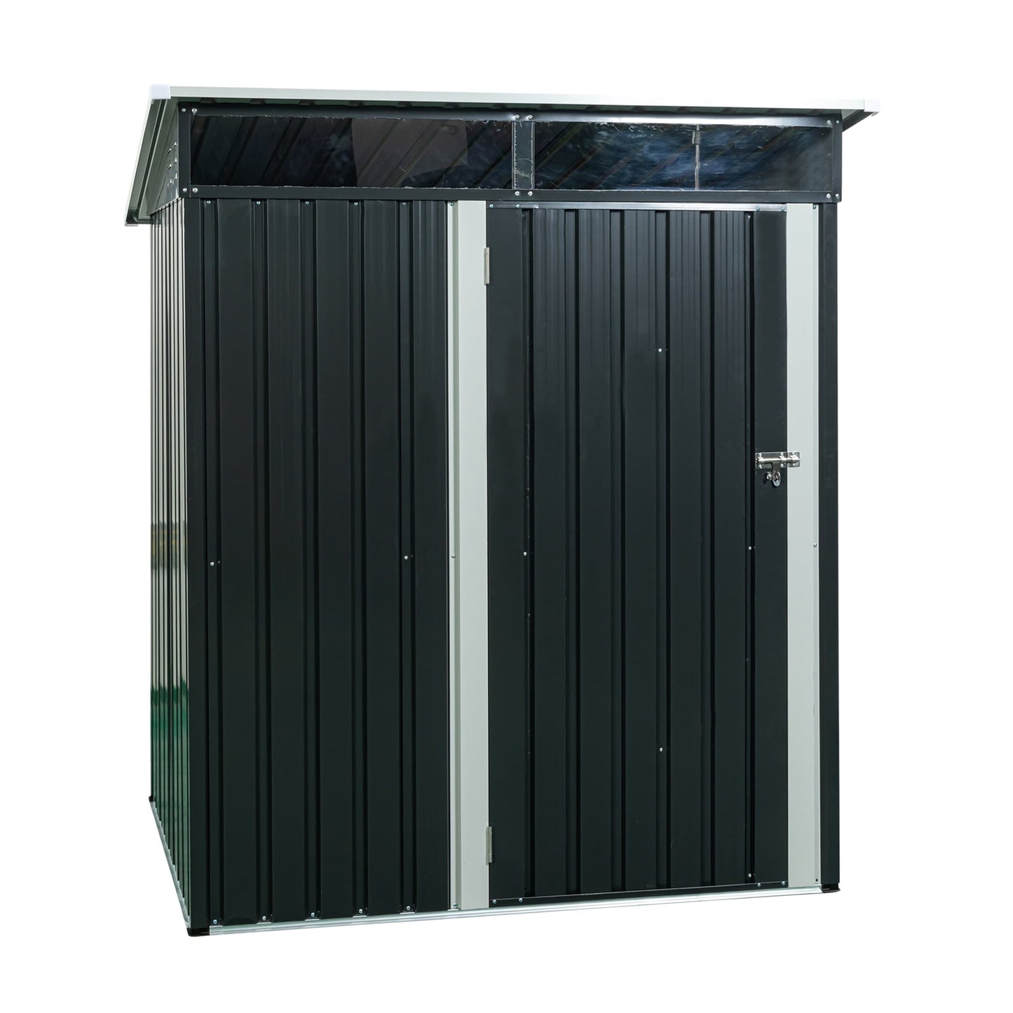 Maocao Hoom 4.92-ft x 3.15-ft Galvanized steel Storage Shed