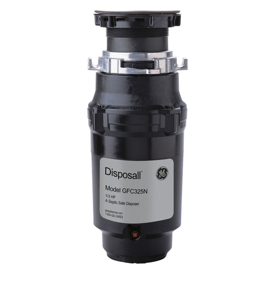 GE Continuous Feed 1/3-HP Septic Safe Corded Garbage Disposal