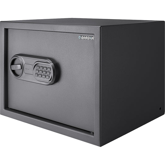 Barska - WL80 WardenLight Mini LED Digital Keypad Safe - Black