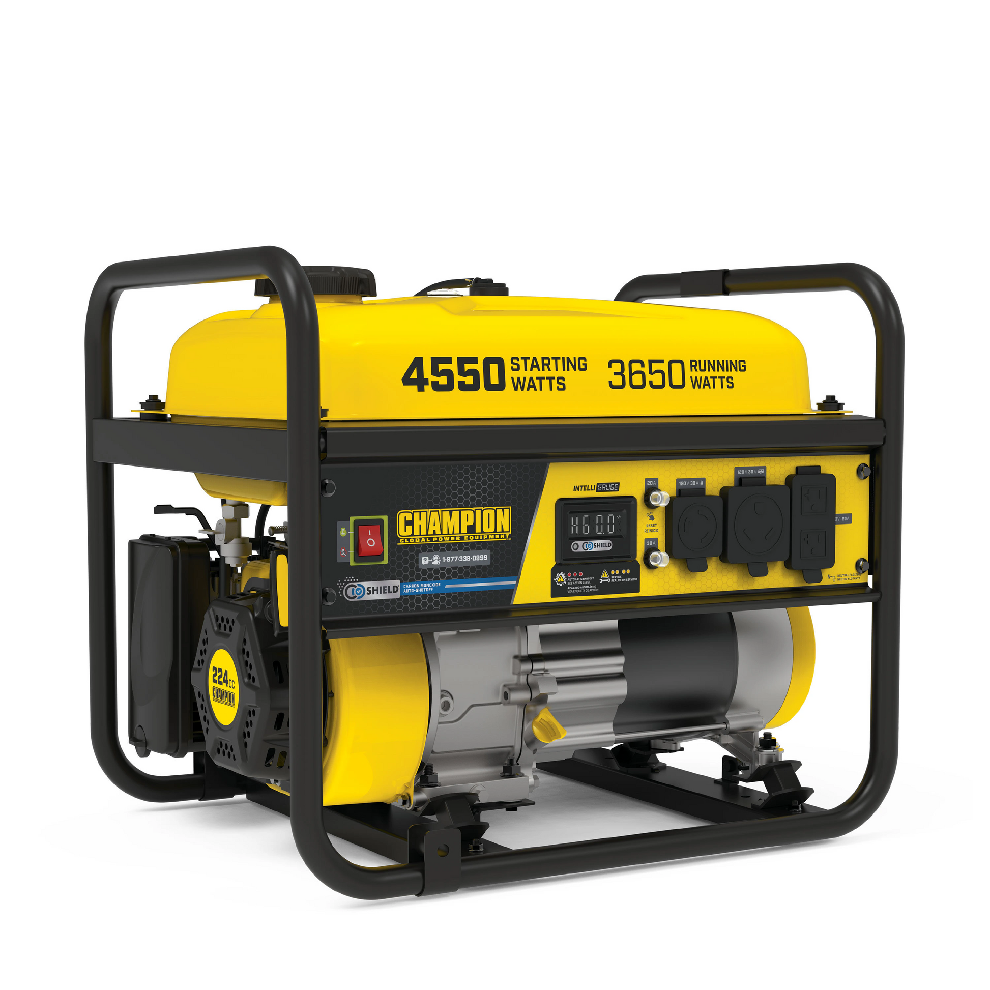 Champion Power Equipment CO Shield 3650-Watt Single Fuel (Gasoline) Portable Generator 201119