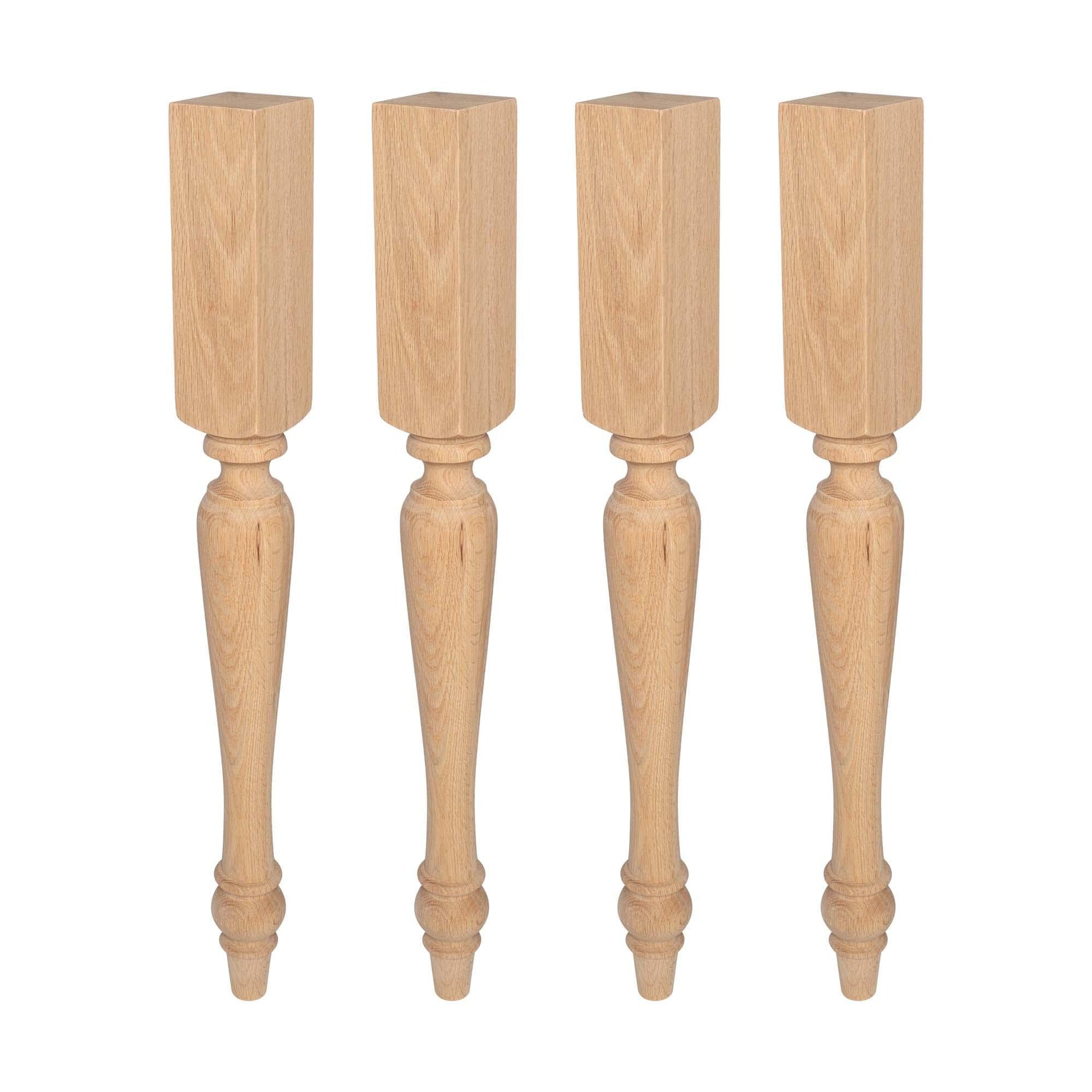 Architectural Products by Outwater 3.5-in x 35.25-in Traditional Oak Table leg