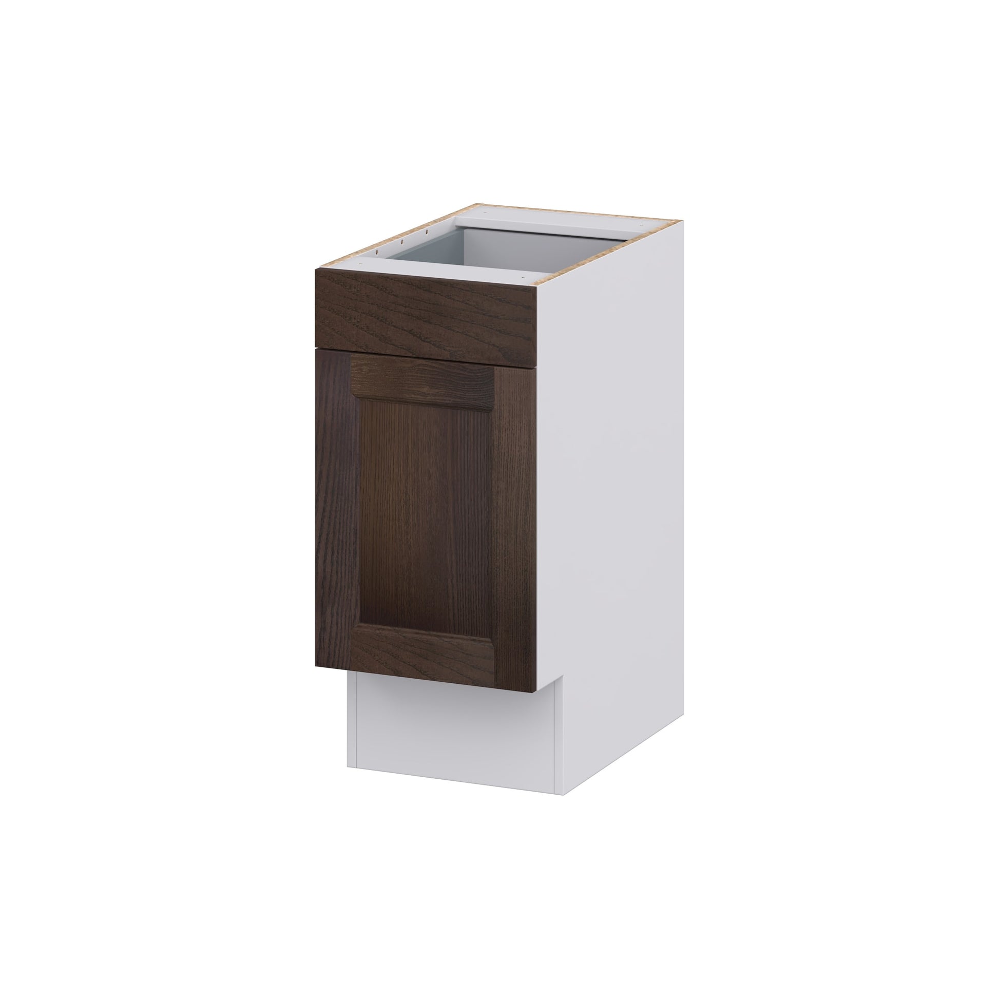 Hugo&Borg Montclaire 15-in W x 34.5-in H x 24-in D Chestnut Base Fully assembled Cabinet Recessed Panel