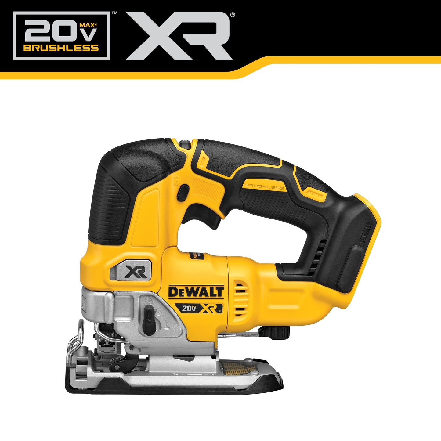 DEWALT XR 20-volt Max Brushless Variable Keyless Cordless Jigsaw (Bare Tool) DCS334B