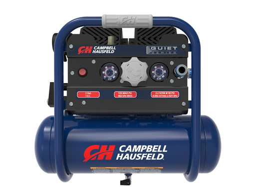 Campbell Hausfeld 2-Gallon Portable Electric 125 PSI Horizontal Air Compressor DC020500