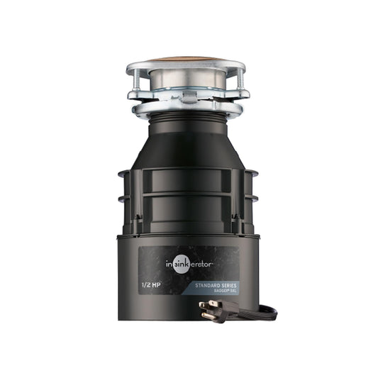 InSinkErator Badger 5XL Continuous Feed 1/2-HP Septic Safe Corded Garbage Disposal 79051A-ISE