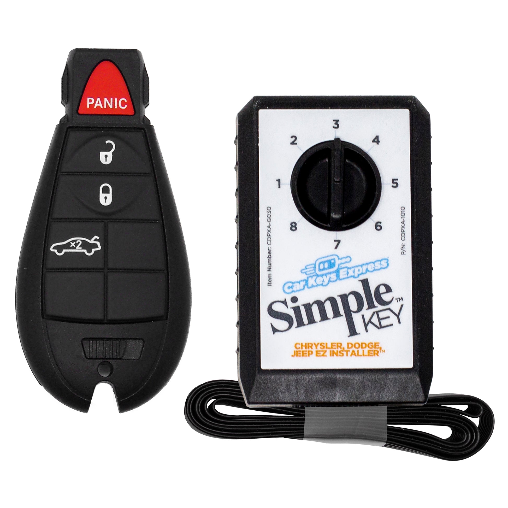 Car Keys Express Black Fobik Brass Automotive Key Blank CDFO-E4TZ0SK