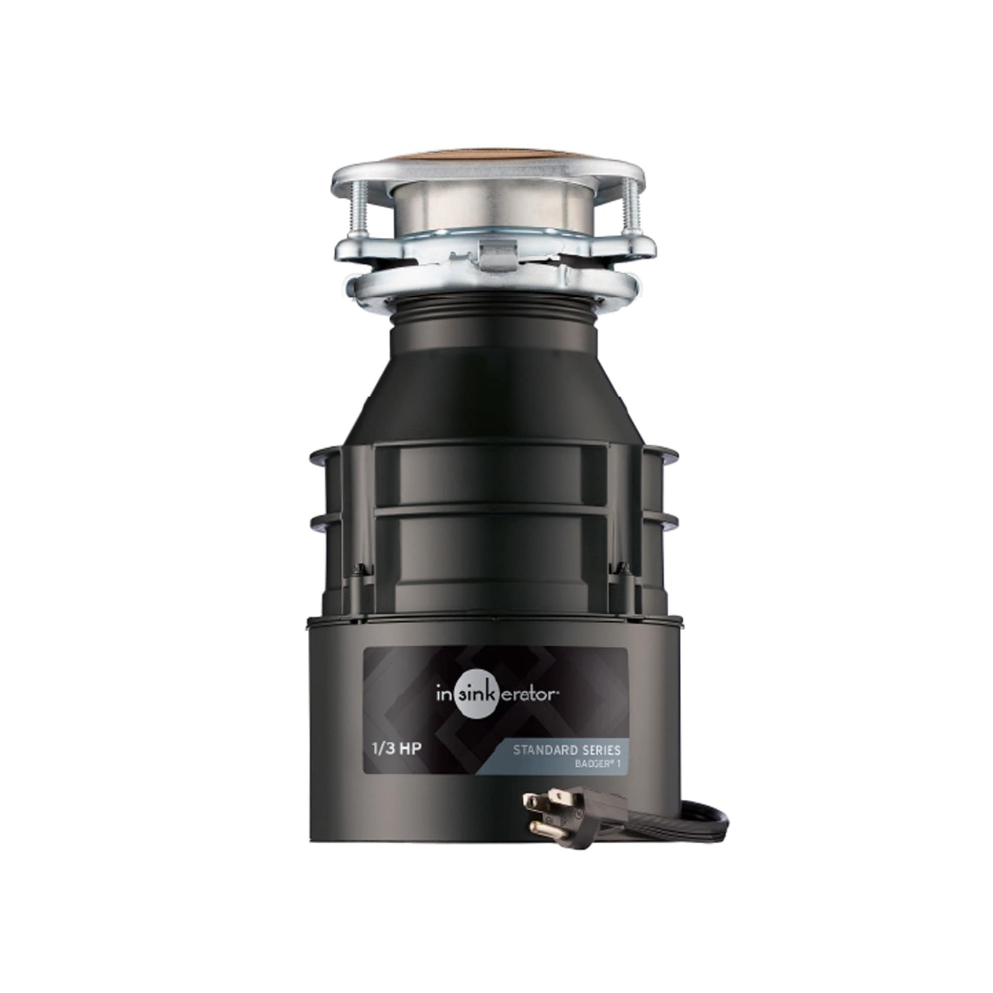 InSinkErator Badger 1XL Continuous Feed 1/3-HP Septic Safe Corded Garbage Disposal 79029A-ISE