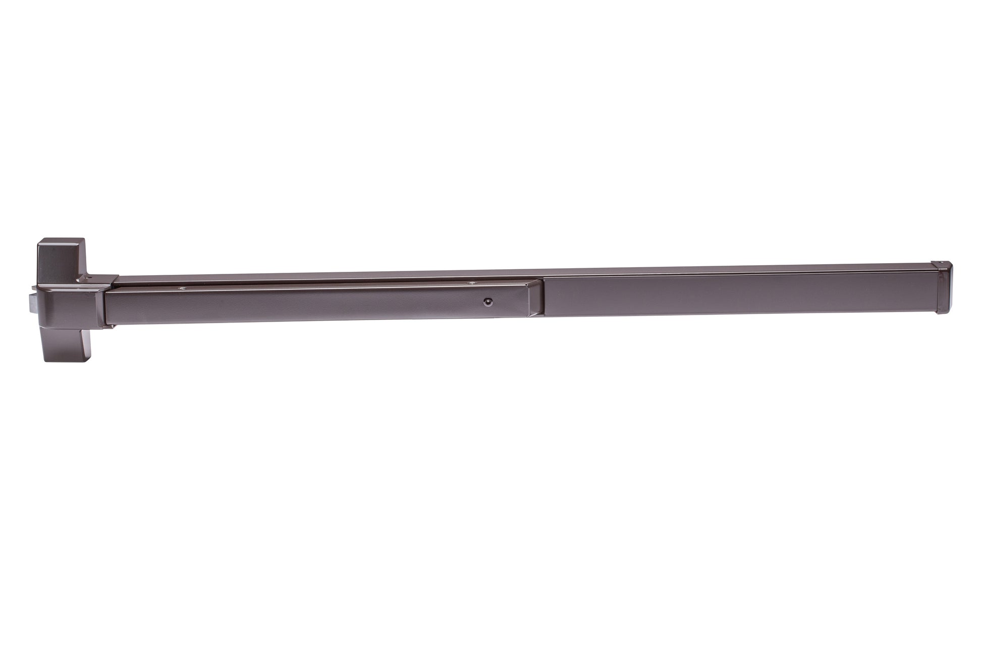 Global Door Controls EDTBAR Series 48-in Aluminum Universal Reversible Rim Exit Device TH1100EDTBARD48