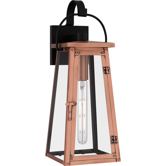 Quoizel Carolina 1 -Light 19.5-in H Copper Hardwired Outdoor Wall Light