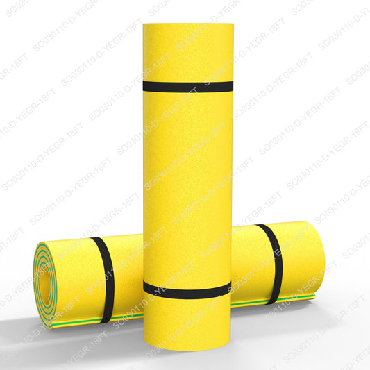 RaDEWAY 216-in x 72-in 10 -Seat YellowGreen Foam raft