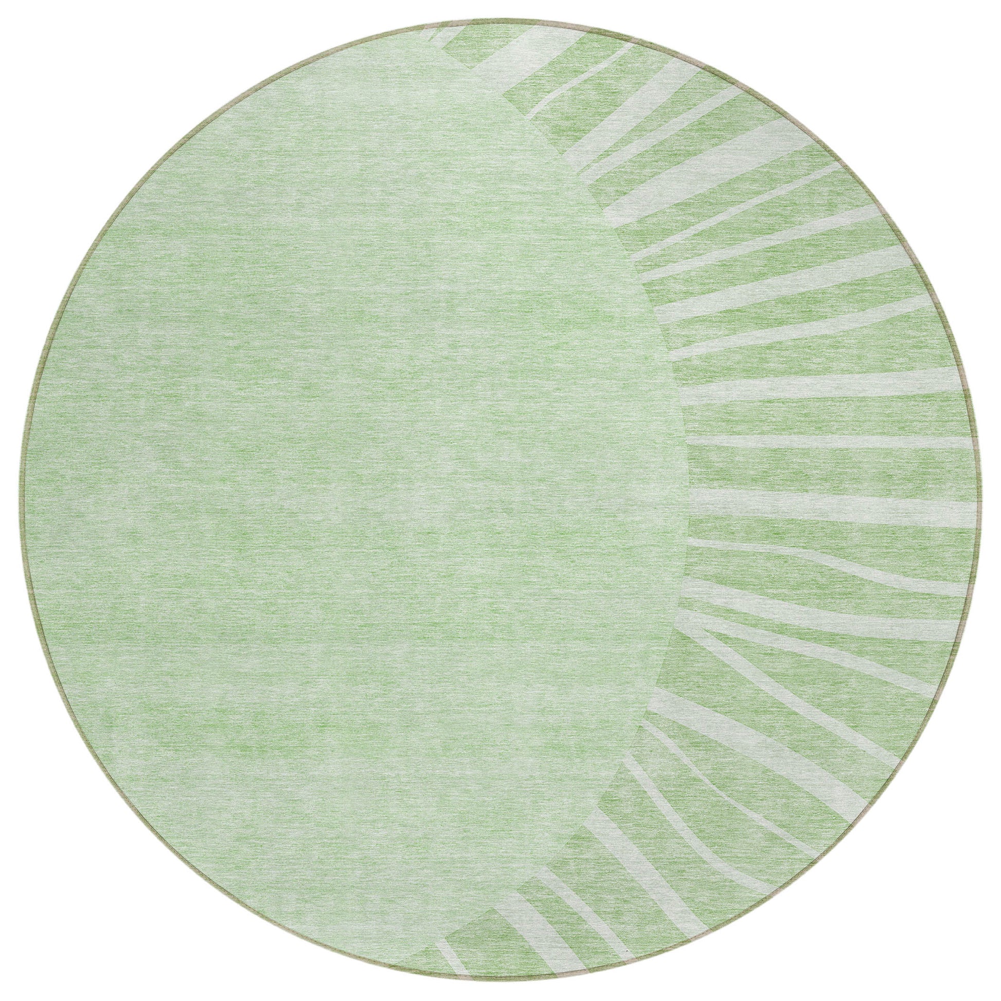Addison Rugs Chantille ACN668AL 8 x 8 (ft) Beige Round Indoor/Outdoor Geometric Machine washable Area rug